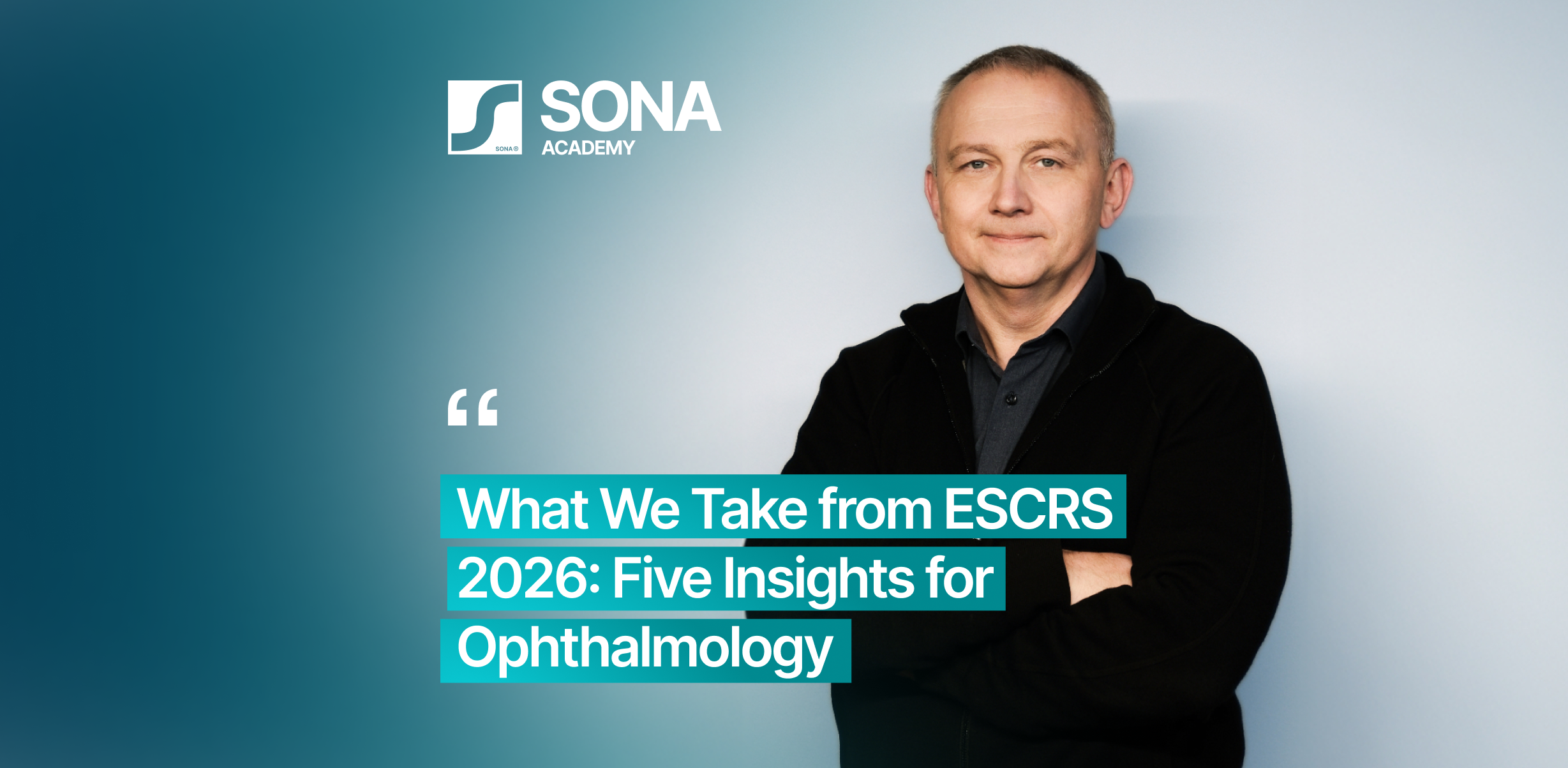 Five Days at ESCRS 2026: The Clinical and Educational Insights We Are Bringing to Ukraine